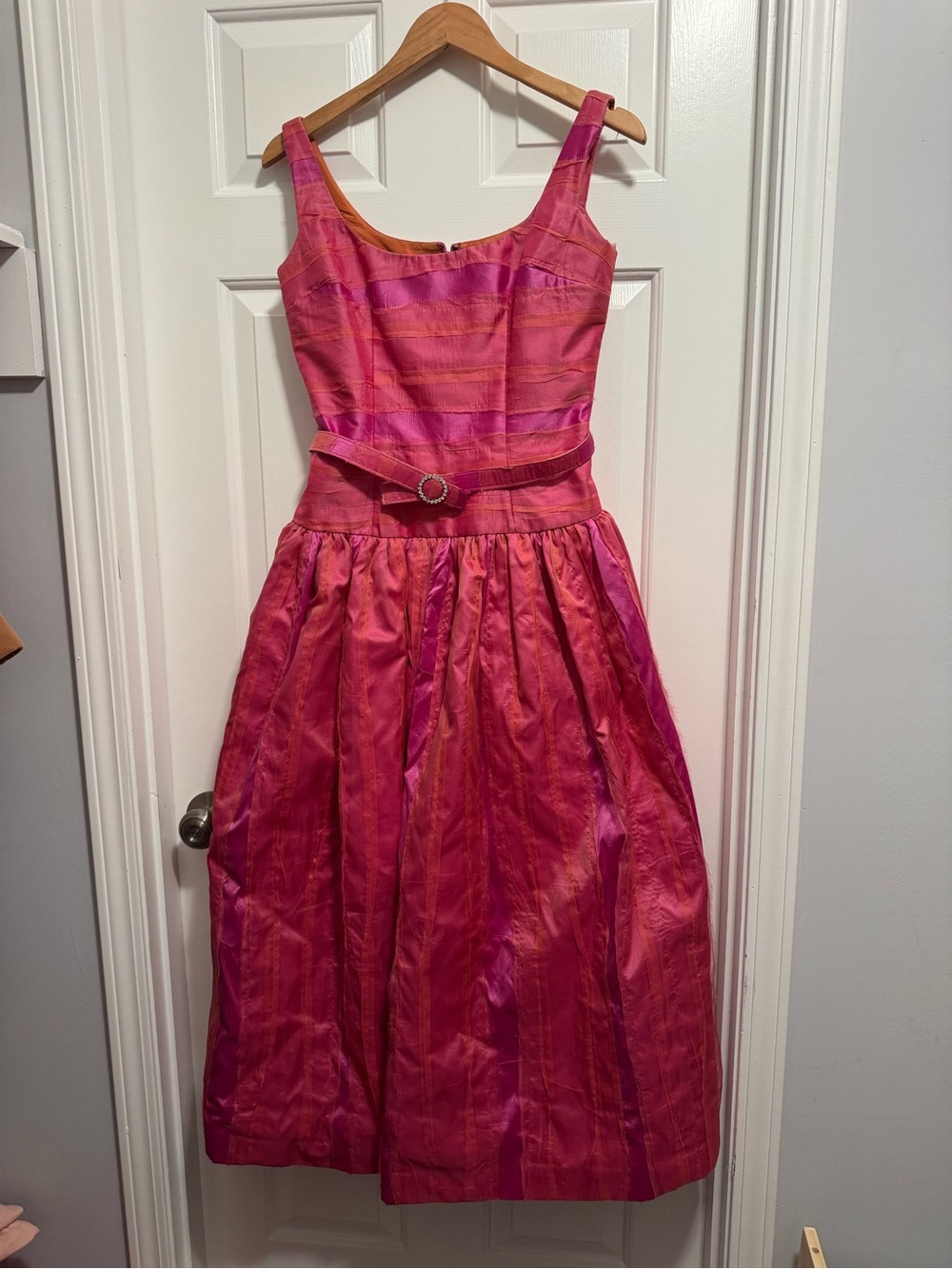 Kevan Hall Couture Spring 2006 Runway Collection Silk Gown Size 10